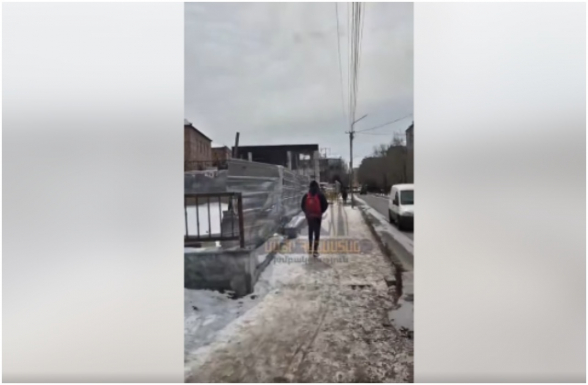 Մայրաքաղաքի հերթական չմաքրված փողոցը` Վրացական փողոց, Արաբկիր վարչական շրջան (տեսանյութ)